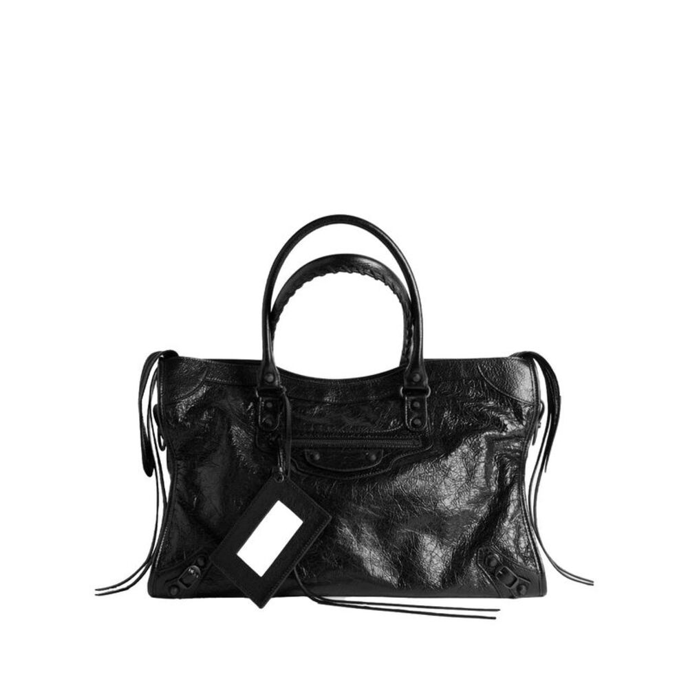 Balenciaga Men Le City Bag Large In Arena Lambskin